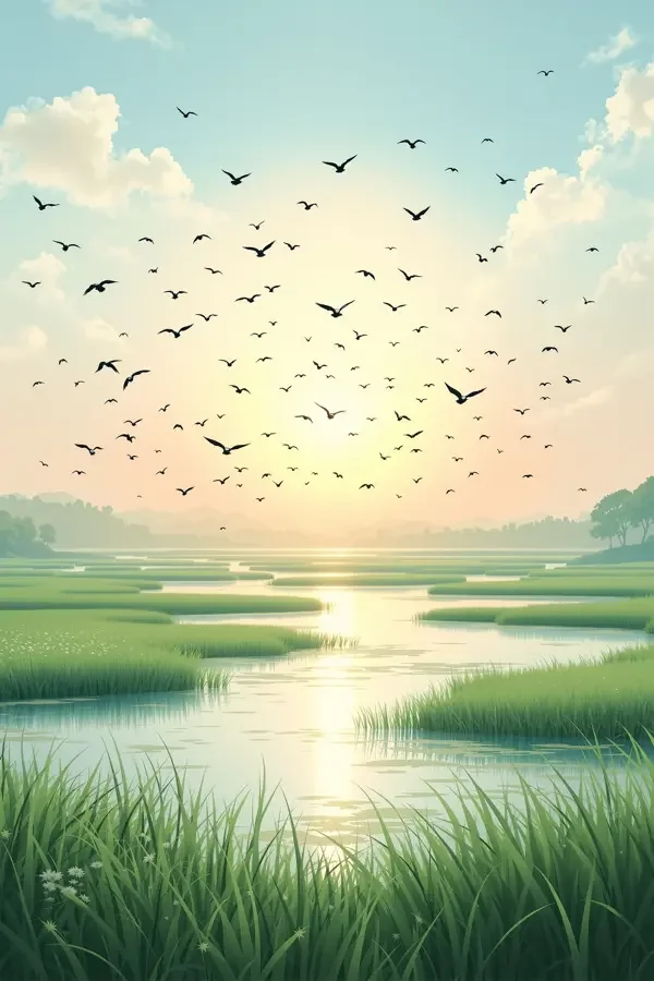 天际 水岸海报